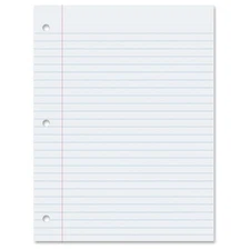 Pacon Wide-ruled Quality Filler Paper - 100 Sheets - Printed - Wide Ruled - 8" X