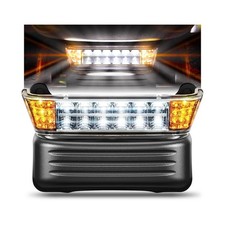 Club Car Precedent LED Headlight with Bumper, 12V Golf Cart Headlight Kit for...