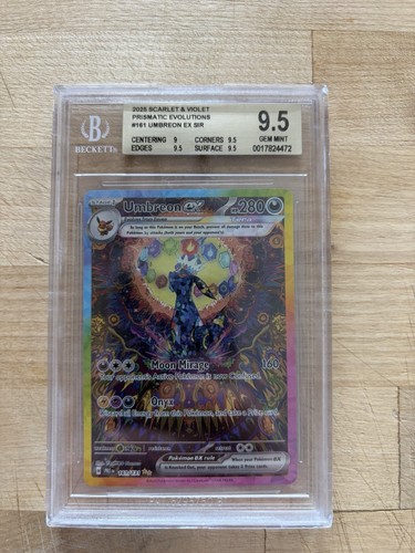 Umbreon ex graded BGS 9.5 for sale on eBay