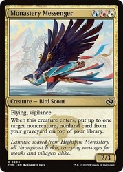 Monastery Messenger - Tarkir: Dragonstorm - #208 Common