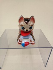 Wind-up Cat Tin Toy Retro Collectible Mechanical Animal Gift