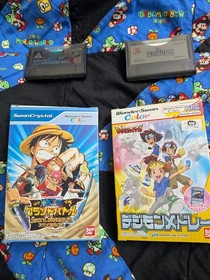 Bandai Wonderswan Color Crystal Blue CIB