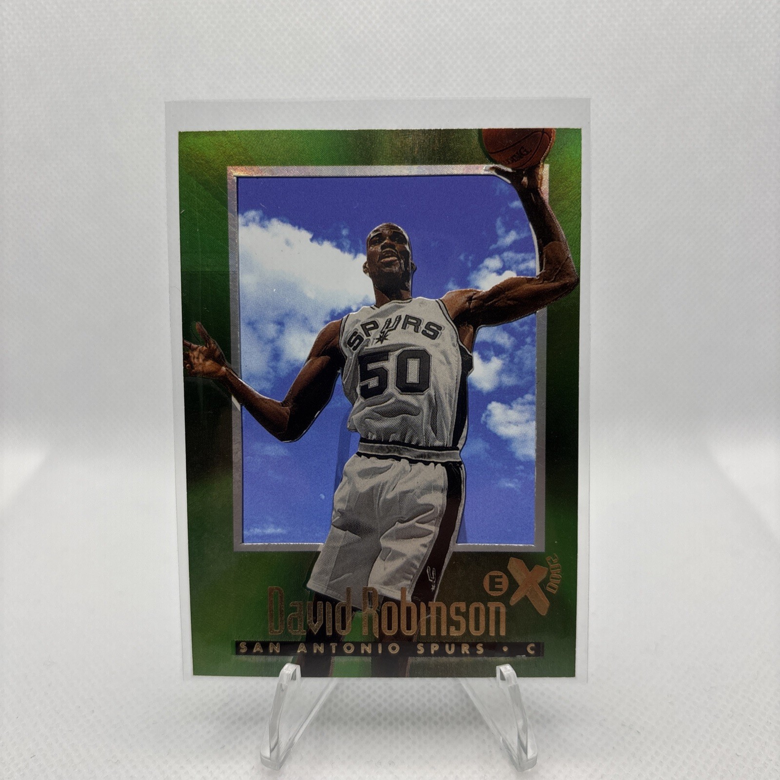 David Robinson 1996-97 E-X2000 #65 San Antonio Spurs