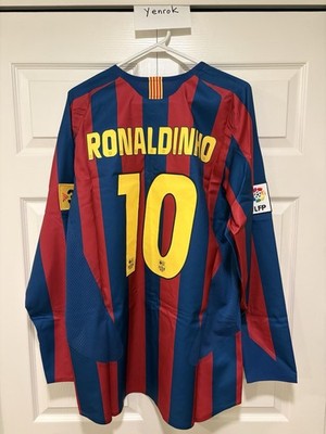 NEW Nike Ronaldinho FC Barcelona 2005/06 Reissue Jersey - Size