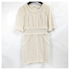 Chanel Dress Ladies Cotton Nylon 4754224