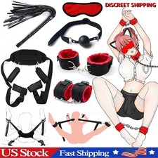 Sex Bondage Kit SM Leather Bondage BDSM Set Sex Toy Sexual Bondage for Couple