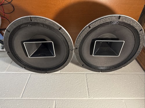 Vintage Altec 604-8H Matching Speakers Original Cones