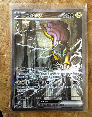 Raikou ex SAR Full Art M6 108/076 Pokémon TCG Storm emeralda 