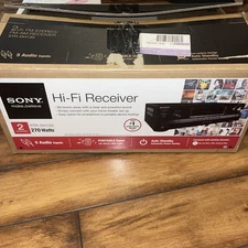Sony STR-DE310 - 2 Channel FM AM Stereo Receiver System - Brand New
