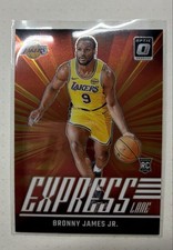 2024-25 Panini Donruss Optic - Express Lane Bronny James #4 (RC)