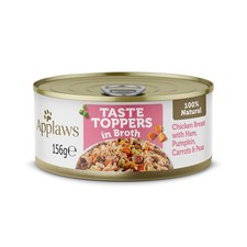Applaws Dog Food Chicken & Ham with Vegetables 12x 156g 17.80 per kilo