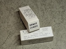 Matched Set BRIMAR CV4003 12AU7 ECC82 Tubes NOS England