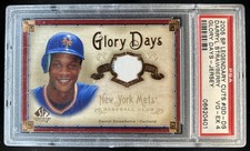 2005 SP Legendary Cuts Darryl Strawberry Glory Days Material Jersey #GD-DS Mets