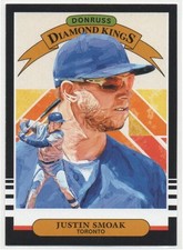 Justin Smoak 2019 Donruss Diamond Kings #4  Toronto Blue Jays