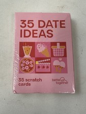 Scratch Off Date Ideas for Couples - 35 Fun Date Night Cards Romantic Gift New