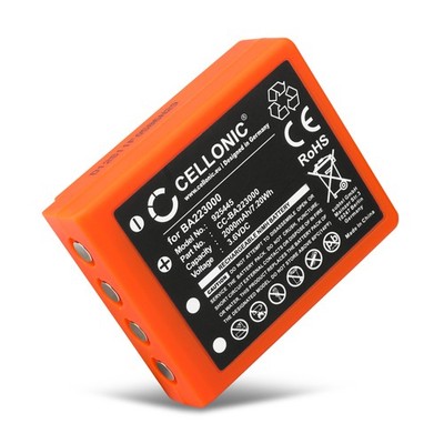 Akku für HBC Radiomatic Micron 6 Micron 4 Linus 4 Vector Pro Micron 5 2000mAh