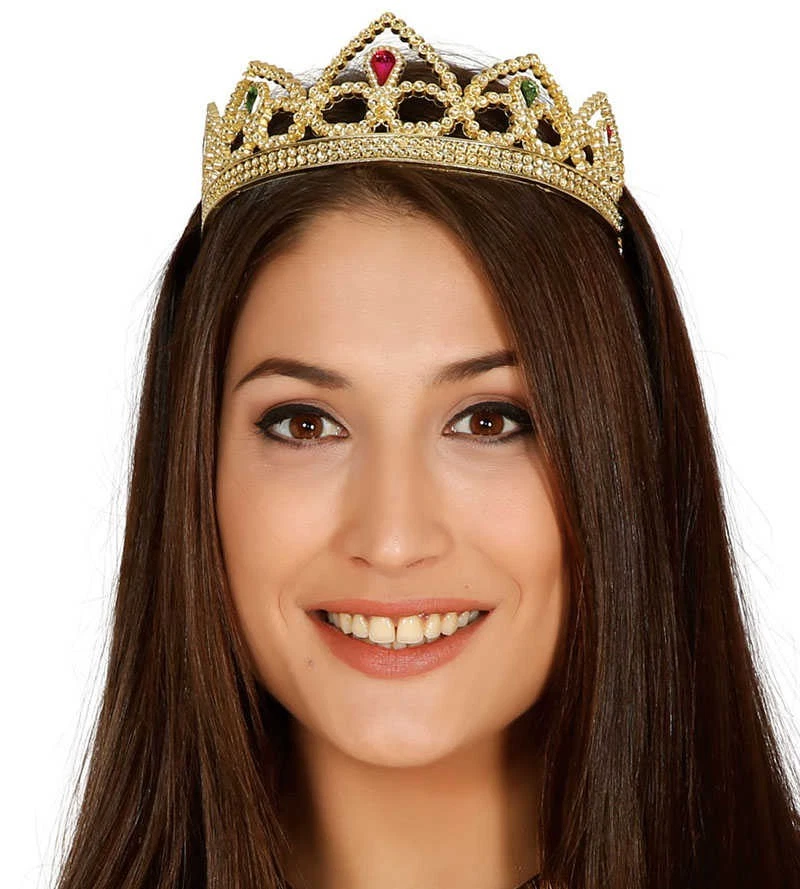 Didder Diadema da donna in cristallo, corona da principessa con pettine, diadema da sposa e corone, per ragazze, feste di compleanno, accessori per capelli, fascia per sposa, ballo di fine anno