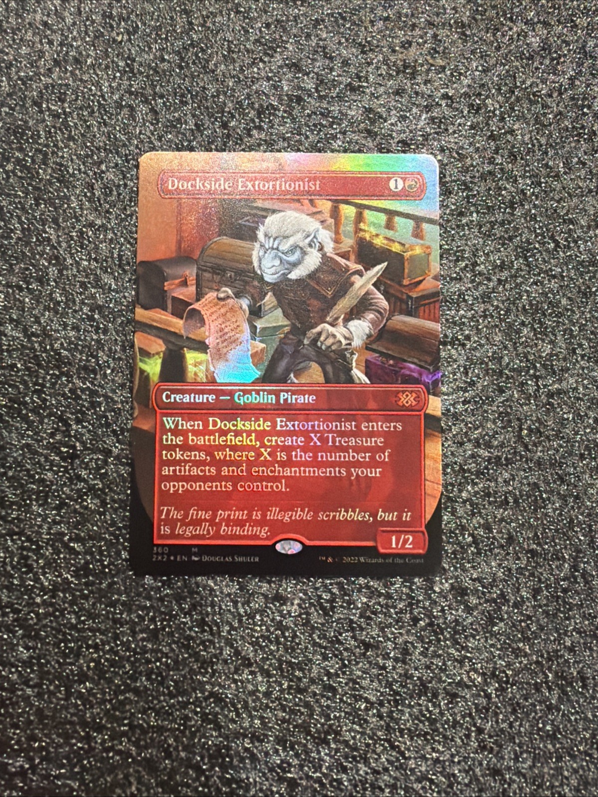 Dockside Extortionist (Borderless) Double Masters 2022 Foil