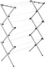 Honey-Can-Do Deluxe Metal Collapsible Clothes Drying Rack, 50 lbs, 29" x 14.2" x
