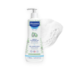 Mustela Gentle Cleansing Gel Baby Wash Delicate Skin Hair Newborn-Safe Cleanse