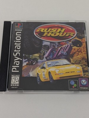 Rush Hour (Sony PlayStation 1, 1997) PS1 - Disc & Manual | Tested