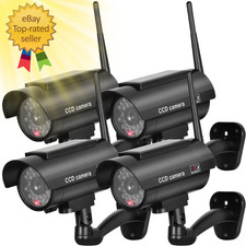 Solar Powered Fake Security Camera Bullet Dummy Security Camera Simulated