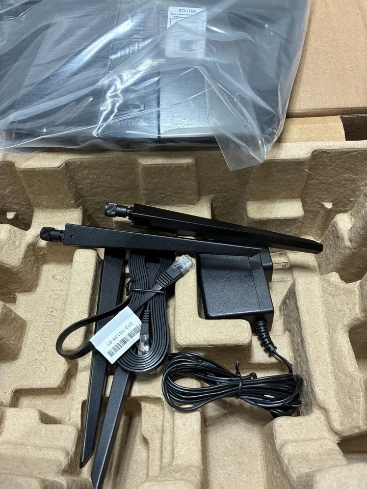 NETGEAR RAX43 AX5 WiFi 6 Router 4.2Gbps AX4200 Nighthawk (Renewed) - Image 3 of 4