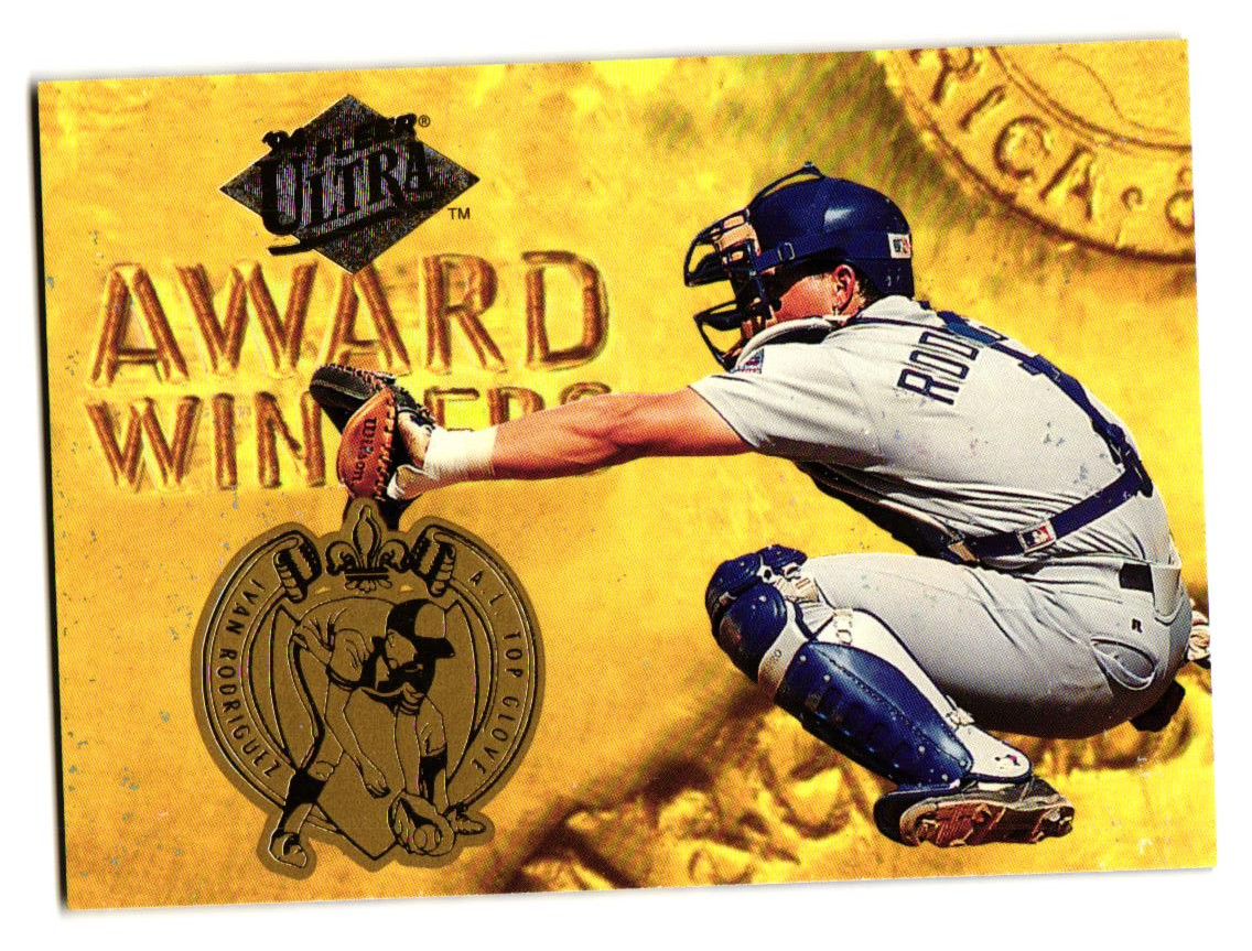 1994 Fleer Ultra - Award Winners Ivan Rodriguez #1 Texas Rangers HOF
