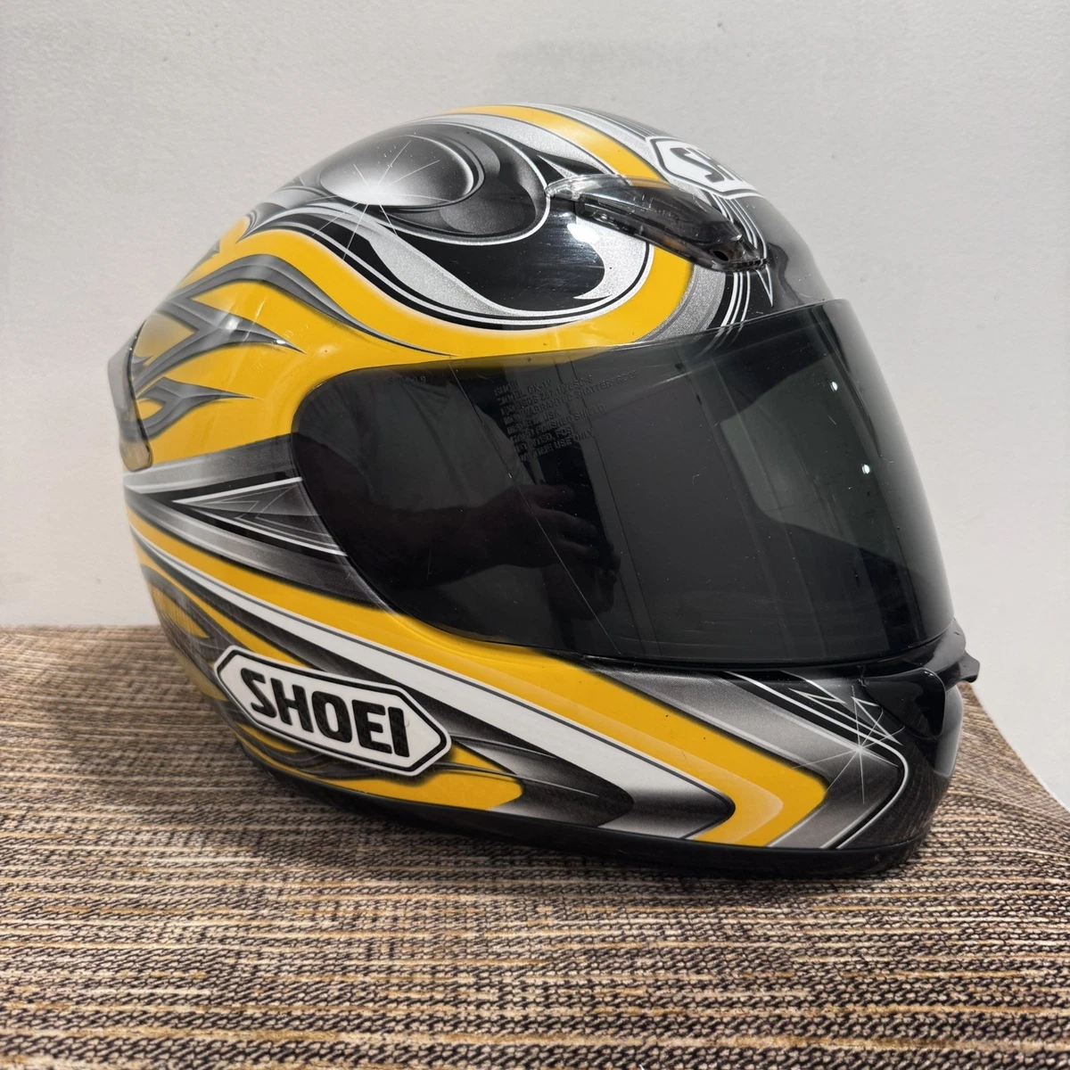 SHOEI Size L Yellow Motorcycle & Powersports Helmets for sale | eBay