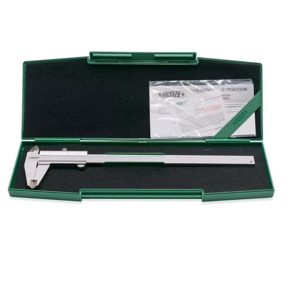 Insize 1205-2002S Vernier Caliper Range 0-200mm/0-8" Accuracy ±0.03mm - Image 2 of 4