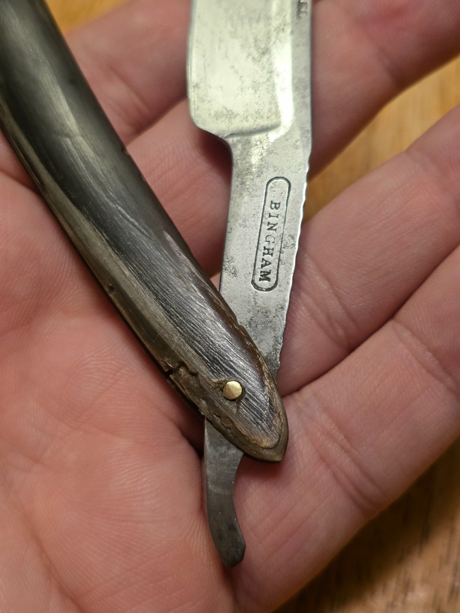 Bingham Straight Razor Sheffield England Antique Old Vintage | eBay