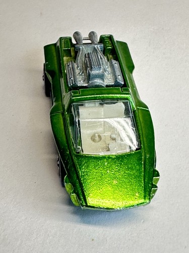 Trasportatore peloso verde chiaro 1969 Redline Hot Wheels Mattel vintage - Foto 7 di 24