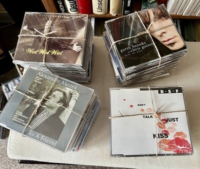 Maxi-CDs Konvolut, 4 x 20 Stück, div. Jahrzehnte