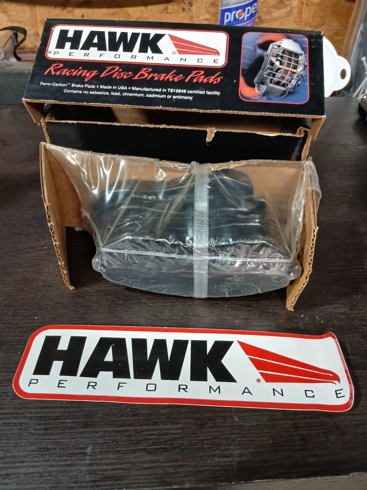 Nuevas pastillas de freno delanteras Hawk HB432N.661 HP+ Subaru Impreza, WRX, Outback, Forester Foto 2 de 2