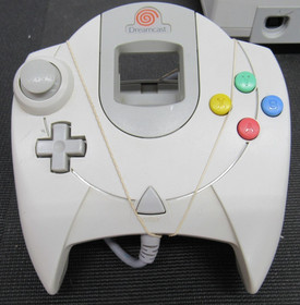 Sega Dreamcast HKT-3020 w/ Power & AV Cords, One Controller TESTED WORKING