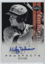 2011 Panini Limited Prospects Signatures /399 Nick Delmonico Nicky #17 Auto 4g8