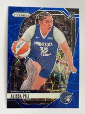 2024 Panini WNBA Prizm Lynx Alissa Pili Blue Velocity Rookie #83