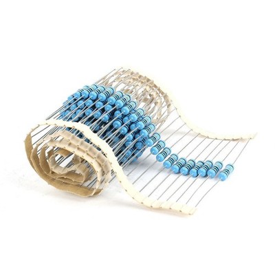 100Pieces 100K Ohm 1W Axial Lead Film Resistors 1% Tolerance Kit 7.8 x 0.4cm Kd 