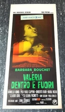 Locandina - VALERIA DENTRO E FUORI - Barbara Bouchet - ITA 1972