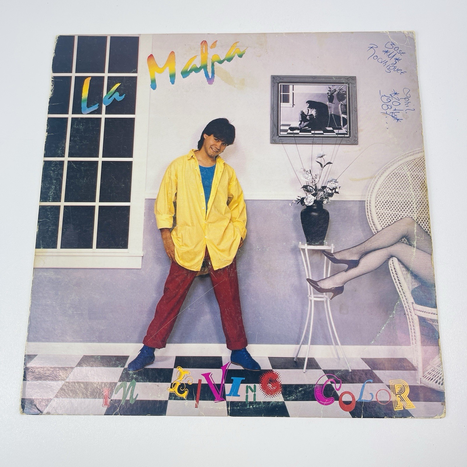 La Mafia LP Vinyl Record A Todo Color In Living Color Latin Tejano Tex Mex