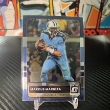 2025 Panini Donruss Optic Retro Marcus Mariota #21 Tennessee Titans