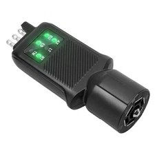  7 Pin Trailer Plug Tester & 4 Pin Trailer Tester with Double-Sided LED 