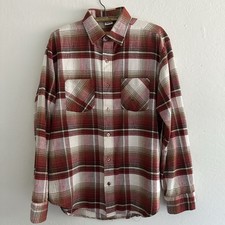 Vintage 70s Montgomery Ward Cotton Flannel Men’s Shirt L