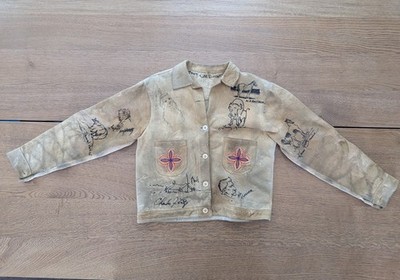 Suede Jacket Illustrated by 21 Artists at 2004 C.M. RUSSELL WESTERN ART SHOW