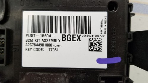 24 FORD F250 SUPER DUTY BODY CONTROL MODULE BCM PU5T15604BGEX - Picture 10 of 12