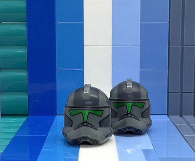 1x  lego star wars GCC Elite Forces Helmet NEU GrandpaCloneCustoms + Löcher