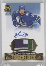 2019-20 The Cup Rookie Gold Foil 10/24 Guillaume Brisebois #92 Patch Auto 2o7