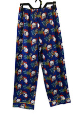 Boys Joe Boxer Size 10-12 Skull and Rock Star Pajama's Bottoms