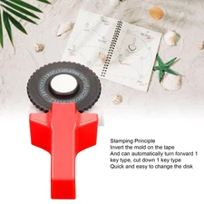 1 Ergonomic Embossing Label Maker Machine For DIY Scrapbooking