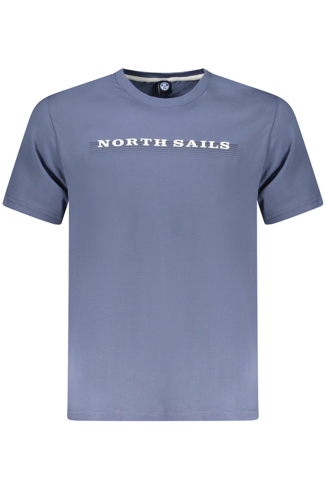 North Sails Uomo Blu - T-Shirt In Cotone Con Stampa Audace - Tops - S - Immagine 2